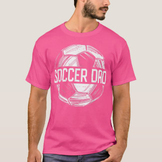 Voetbal Funny Soccer Lover Papa Papa vaders da T-shirt