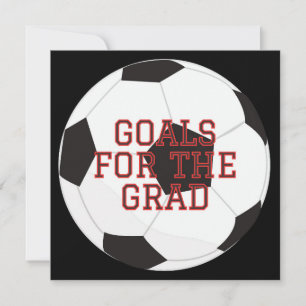 Voetbal Futbol Afstuderen Gastenboek Advies Kaarte Aankondiging