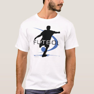 Voetbal Futbol Blue T-Shirt