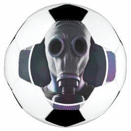 Voetbal gasmasker