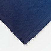 Voetbal - Geel, wit en blauw Fleece Deken (Hoek)