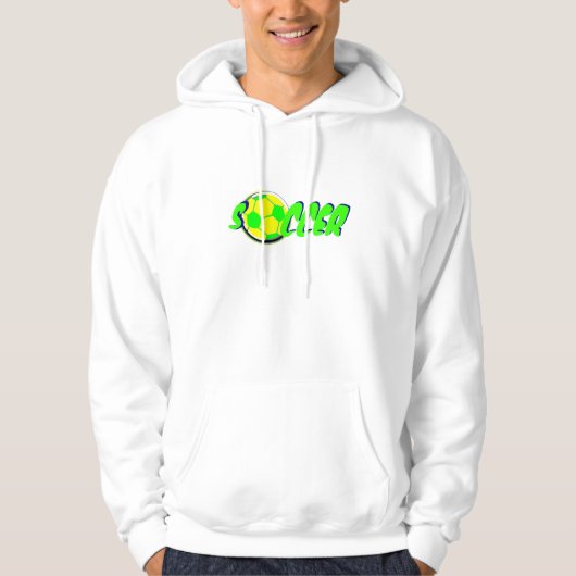 voetbal Gehakt Hoodie (Voorkant)