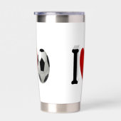 Voetbal Geïsoleerde Drinkbeker (Rechts)