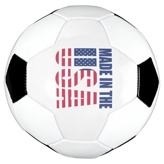 Voetbal Gemaakt in de VS (Gedraaid)