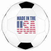 Voetbal Gemaakt in de VS (Voorkant)