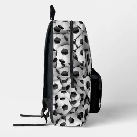 Voetbal Gepersonaliseerd Bedrukte Rugzak (Links)