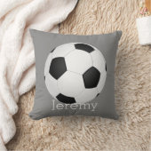 voetbal gepersonaliseerd kussen (Deken)