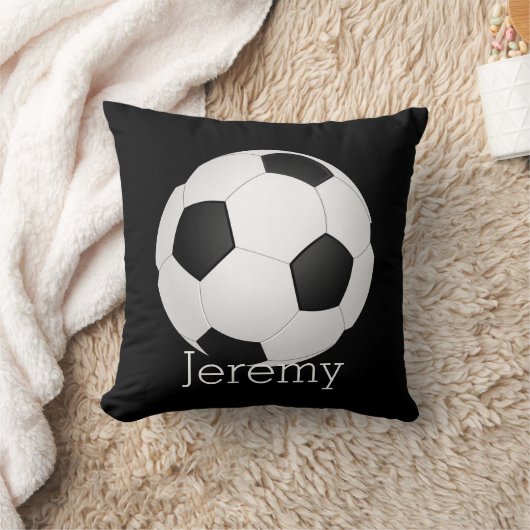 voetbal gepersonaliseerd kussen (Deken)