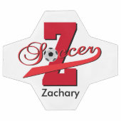 Voetbal | GEPERSONALISEERD | Rood (Enkel)