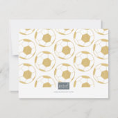 Voetbal Gepersonaliseerde Naam Sport Cadeau Notitiekaartje (Achterkant)