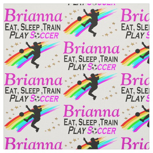 VOETBAL GEPERSONALISEERDE STOF (Swatch)