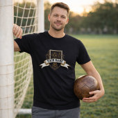 Voetbal Gepersonaliseerde Wapen Spelernaam T-shirt