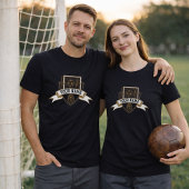 Voetbal Gepersonaliseerde Wapen Spelernaam T-shirt
