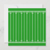 Voetbal Geslacht Onthulling Uitnodigingen (Achterkant)
