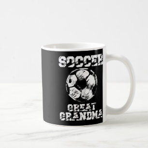 Voetbal geweldige oma Funny Soccer Player oma Koffiemok