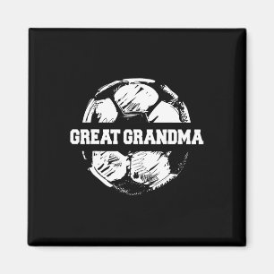 Voetbal geweldige oma voetbal Byll Split Grappig S Magneet