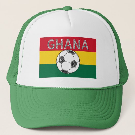 Voetbal, Ghana Trucker Pet (Voorkant)
