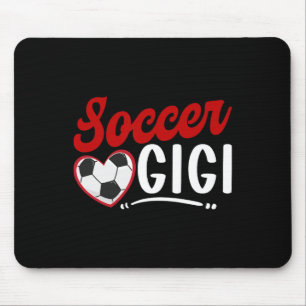 Voetbal Gigi Hart Oma Gigi Van Een Voetballer Muismat