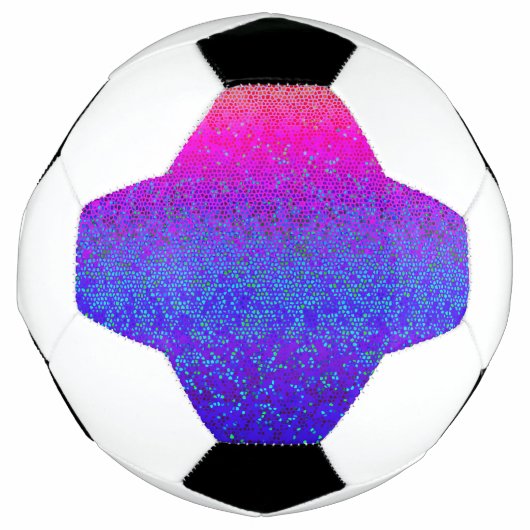 Voetbal Glitter Star Dust (Voorkant)