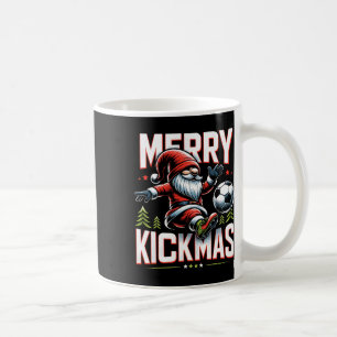 Voetbal Gnome Merry Kickmas Koffiemok