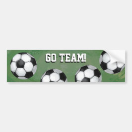 Voetbal, Go Team Bumpersticker