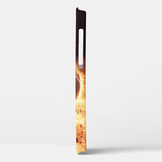 Voetbal Goal aangepaste monogram telefoongevallen Case-Mate iPhone Case (Achterkant / Links)