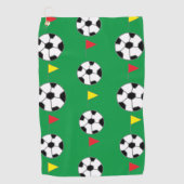 Voetbal Golfhanddoek (Voorkant)