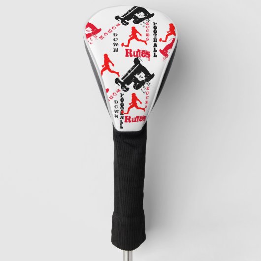 Voetbal Golfheadcover (Voorkant)
