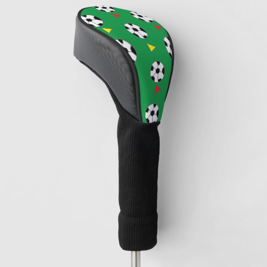 Voetbal Golfheadcover (Schuin)