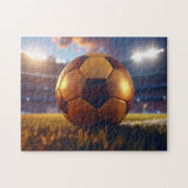 Voetbal - Gouden Bal Legpuzzel (Horizontaal)
