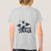 Voetbal Graffiti Kids T-Shirt (Achterkant)