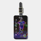 Voetbal Grafisch, Alexis, het Label van de Bag Bagagelabel (Voorkant verticaal)