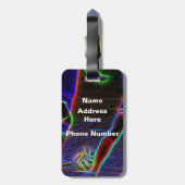 Voetbal Grafisch, Alexis, het Label van de Bag Bagagelabel (Achterkant verticaal)