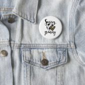 Voetbal Grammy Luipaard Grappig Voetbal Ronde Button 5,7 Cm (In situ)