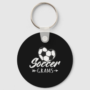 Voetbal Grams Overeenkomende Familie Voetbal Liefh Sleutelhanger