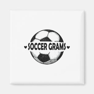 Voetbal Grams Voetballer Sportteam Magneet
