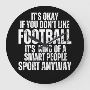VOETBAL GRAPPIGE CITATEN GROTE KLOK