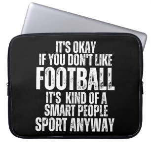 VOETBAL GRAPPIGE CITATEN LAPTOP SLEEVE