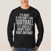 VOETBAL GRAPPIGE CITATEN T-SHIRT (Voorkant)