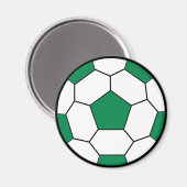 Voetbal Green Magnet (Voorkant / Achterkant)