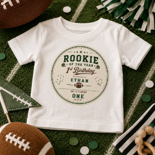 Voetbal Green Rookie 1e verjaardagsfeestje