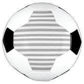 Voetbal grijs & witte streep (Gedraaid)