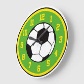 Voetbal Groen en Geel Grote Klok (Hoek)