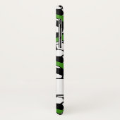 voetbal Groene Sportpatroon Case-Mate iPhone Case (Achterkant/links)