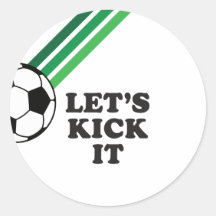 Voetbal Groene Strepen Laten we het vieren Verjaar