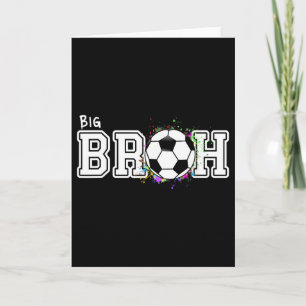 Voetbal Grote Broer 1e Verjaardag Kaart