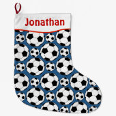 Voetbal Grote Kerstsok (Voorkant)