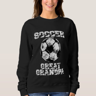 Voetbal Grote Opa Grappige Voetballer Grote Gra Trui