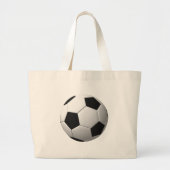 Voetbal: Grote Tote Bag (Voorkant)
