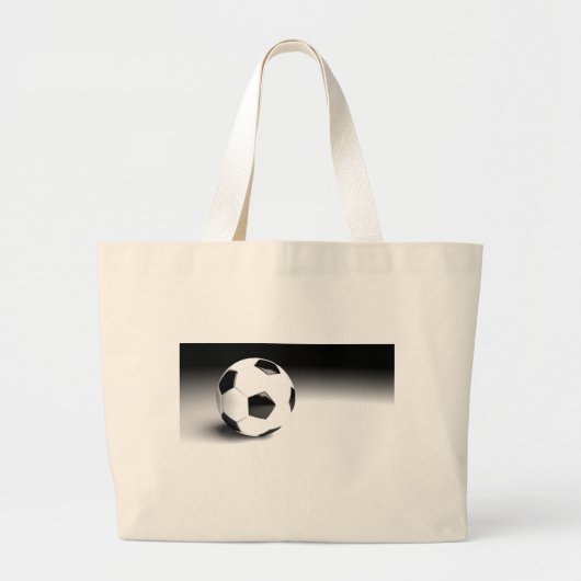 Voetbal Grote Tote Bag (Voorkant)
